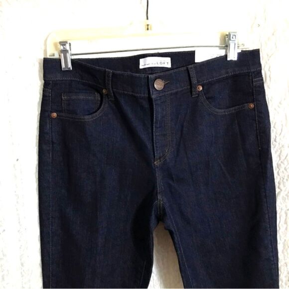 Ann Taylor Loft Blue Modern Skinny 28/6 P - Picture 3 of 9